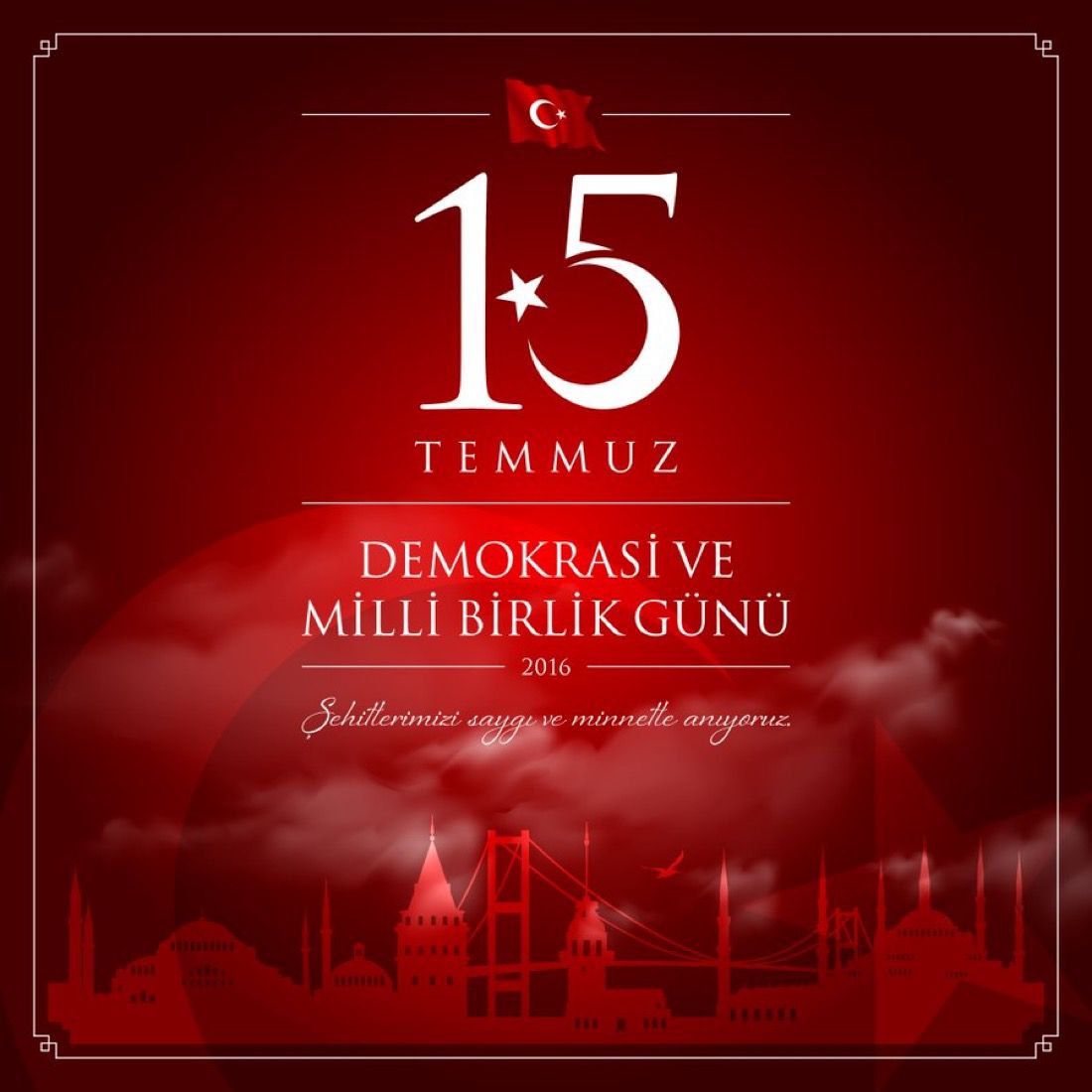 Şehitler Ölmez! Vatan Bölünmez!