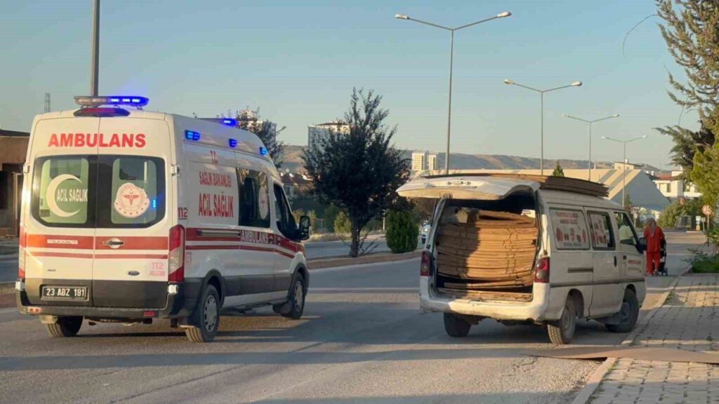 Elazığ’da panelvandan düşen çocuk ağır yaralandı!