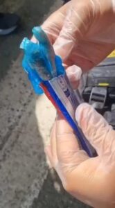 Elazığ İl Jandarma Komutanlığı ekipleri tarafından Gezin yol kontrol noktasında
