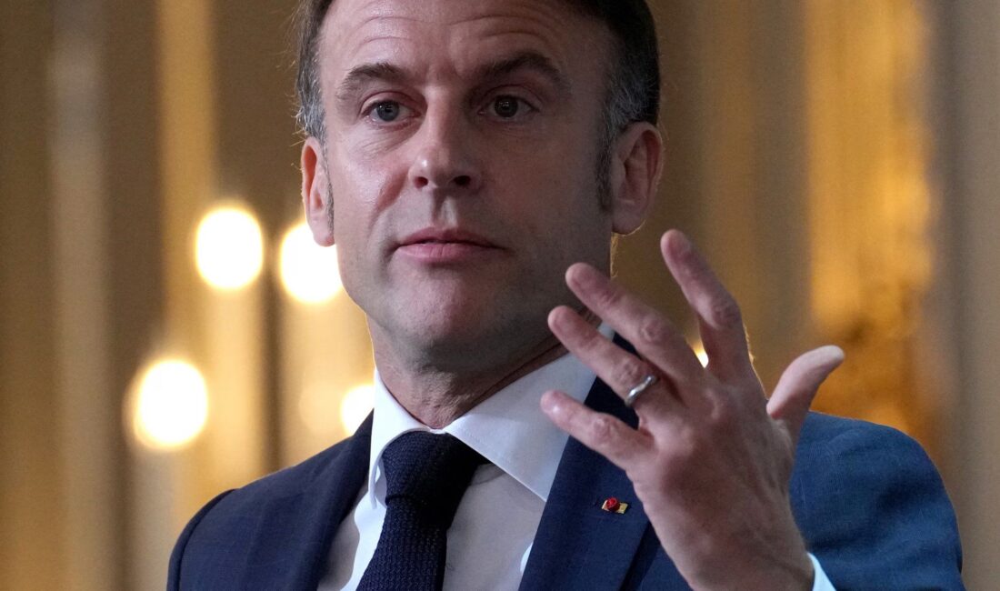 Fransa Cumhurbaşkanı Macron, yaptığı açıklamada Fransa’nın Eylül ayında BM Genel