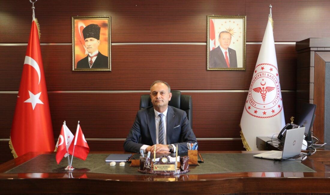 Elazığ İl Sağlık Müdürü Dr. Emrah Gecekuşu, artan sıcaklara karşı