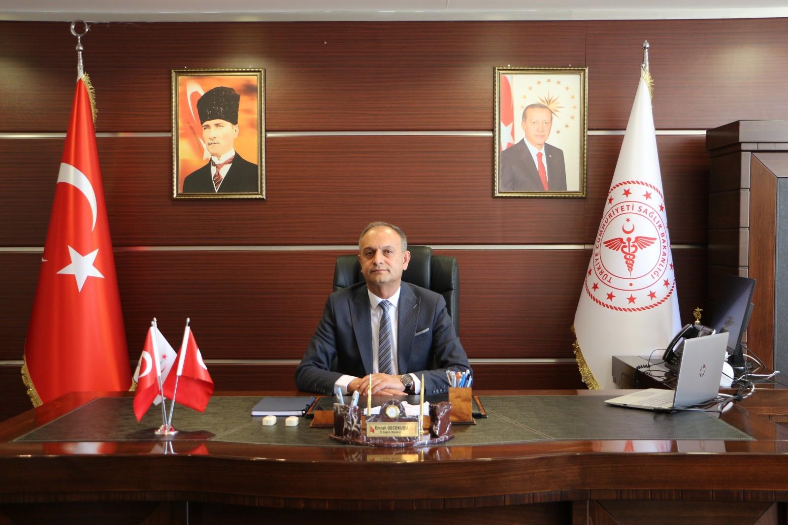 Elazığ İl Sağlık Müdürü Dr. Emrah Gecekuşu, artan sıcaklara karşı