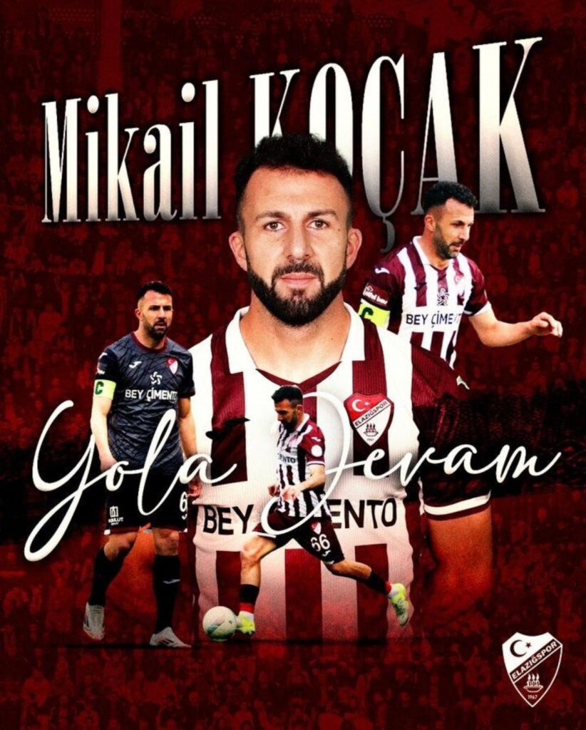 Elazığspor, Mikail Koçak ile yeniden anlaştı.