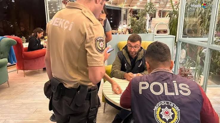 Elazığ’da emniyet ve jandarma ekiplerinin 7-14 Temmuz tarihleri arasında gerçekleştirdiği