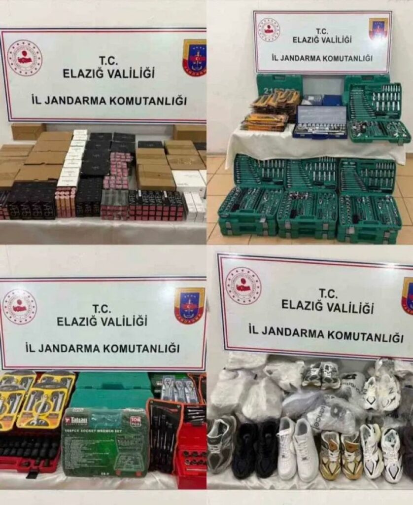 Gümrük kaçağı ürünler ele geçirildi!