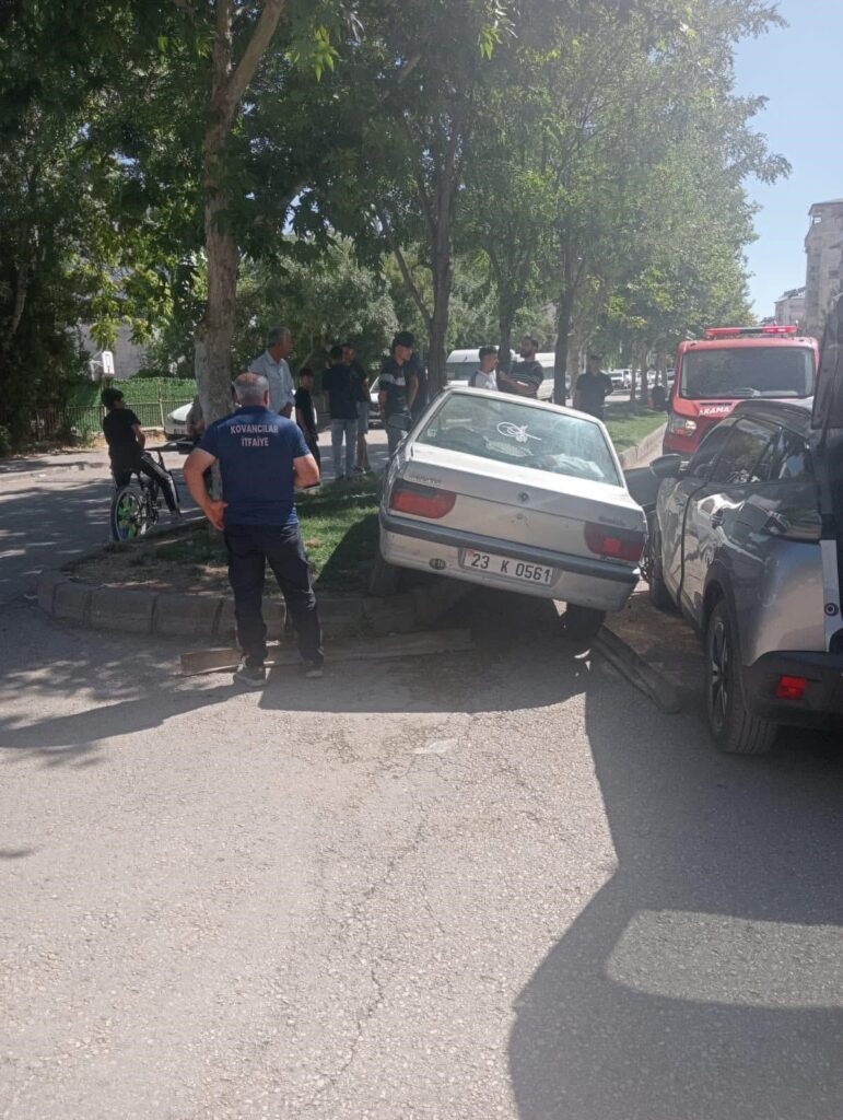 Kovancılar’da Trafik Kazası!
