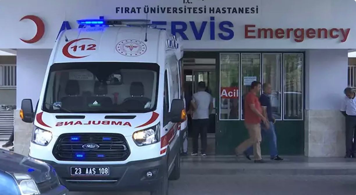 Elazığ’da kaçan eşeğin yuları boynuna dolanan ve 800 metre sürüklenen