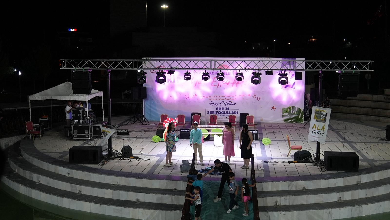 Elazığ Belediyesi tarafından düzenlenen kültür, sanat ve eğlence dolu programlar,