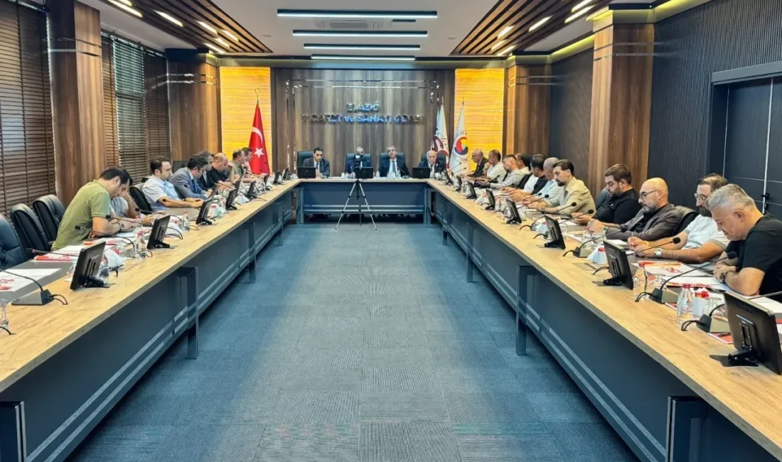 Elazığ Ticaret ve Sanayi Odası, Temmuz ayında verilen aranın ardından