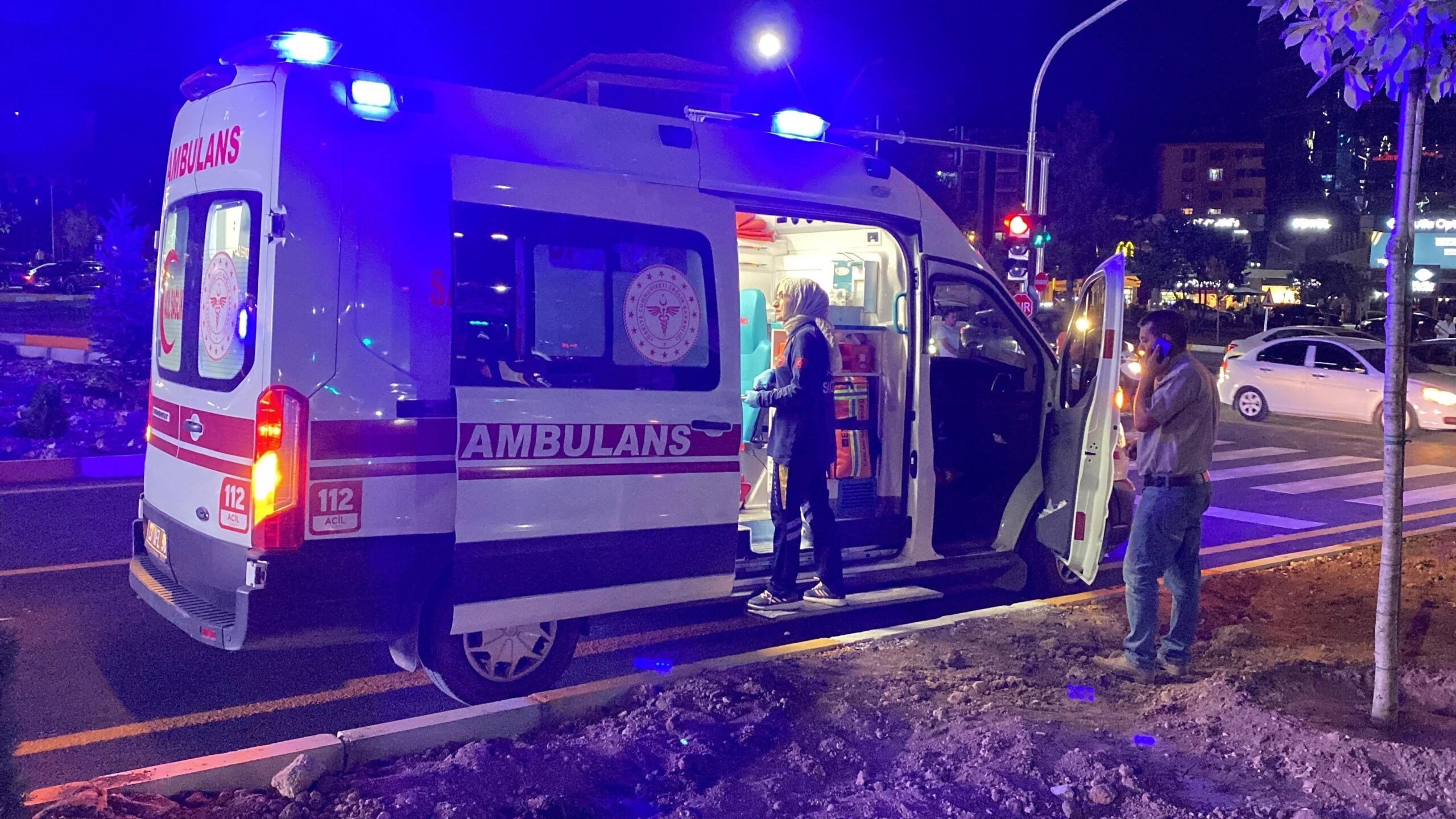 Kaza, merkez Malatya Caddesi Hazardağlı Kavşağı’nda meydana geldi. Edinilen bilgiye