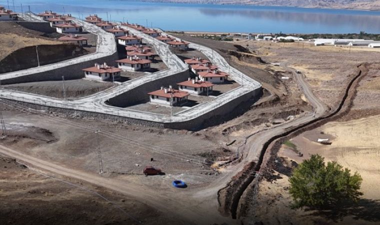 Elazığ’da afet konutları için hayata geçirilen içme ve kullanma suyu
