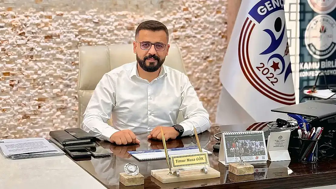 Devlet Memurları Konfederasyonu Elazığ İl Temsilcisi Timur Gök, açıklanan enflasyon