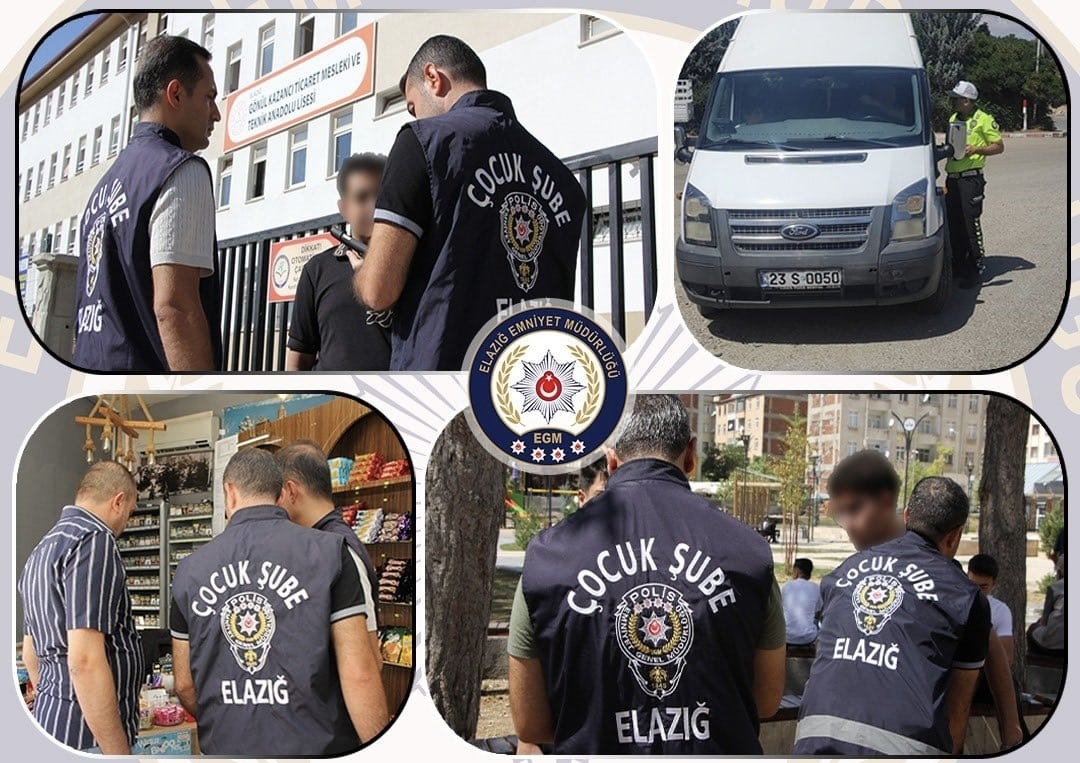 İl Emniyet Müdürlüğü ve İl Jandarma Komutanlığı ekipleri çocukların eğitimlerini