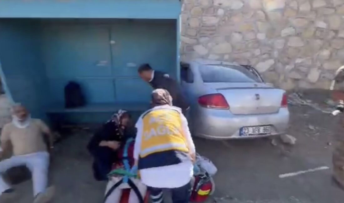 Elazığ’da kontrolden çıkan otomobil durağa daldı. Kazada, 1’i ağır 6