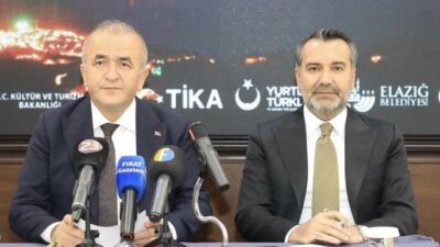 Elazığ Valisi Numan Hatipoğlu ve Belediye Başkanı Şahin Şerifoğulları 28.