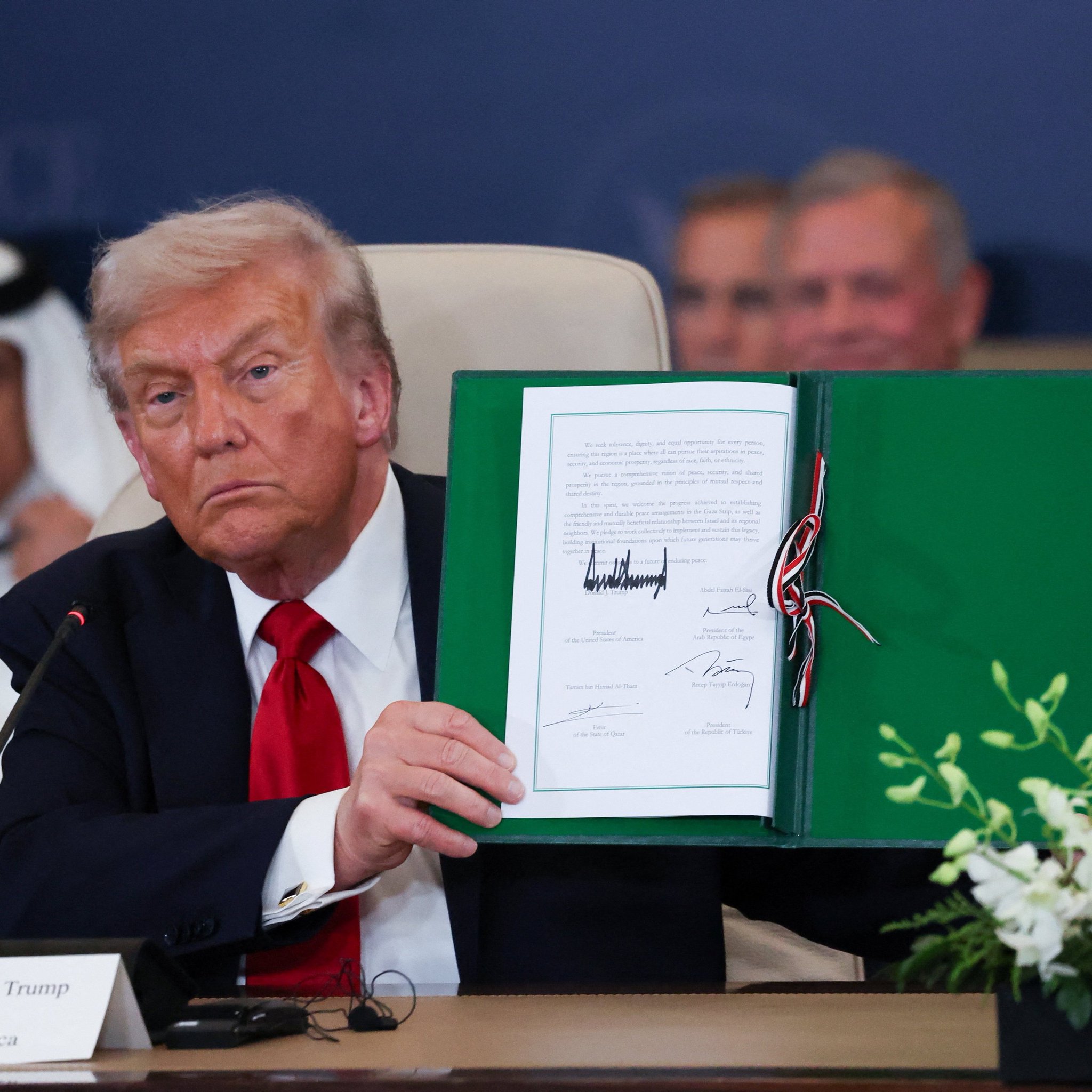 Donald Trump: “Herkesin imkansız dediği şeyi, Orta Doğu’da kalıcı barışı